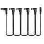 PACK D'ALIMENTATION 9V 1A + CHAINE 5 SORTIES - CP07A - CALINE®