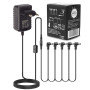 PACK D'ALIMENTATION 9V 1A + CHAINE 5 SORTIES - CP07A - CALINE®