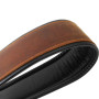 SANGLE CUIR MATELASSÉ STYLE VINTAGE - MARRON - GL025N - SOLDIER®