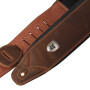 SANGLE CUIR MATELASSÉ STYLE VINTAGE - MARRON - GL025N - SOLDIER®