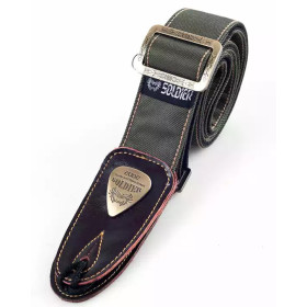 SANGLE JEAN LUXE TISSÉ - MILITARY GREEN - 131001 - SOLDIER®