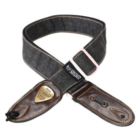 SANGLE PREMIUM JEAN TISSÉ - NOIR - 130705 - SOLDIER®