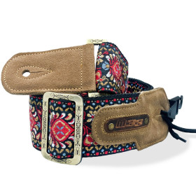 SANGLE JACQUARD CACHEMIRE ECARLATE - SOLDIER®**