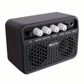 MINI AMP SCURU POUR ÉLECTRIQUE - 5W - BLUETOOTH - S3BK - CALINE®