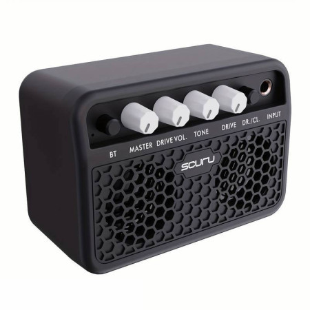 MINI AMP SCURU POUR ÉLECTRIQUE - 5W - BLUETOOTH - S3BK - CALINE®