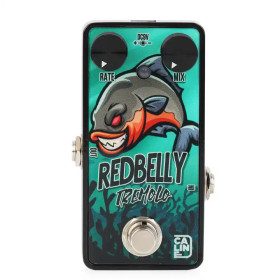 MINI PÉDALE D'EFFETS - RED BELLY TREMOLO - G007 - CALINE®