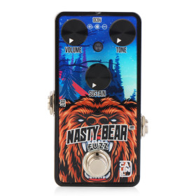 MINI PÉDALE D'EFFETS - NASTY BEAR FUZZ - G014 - CALINE®**