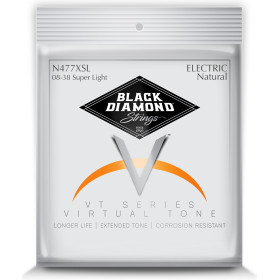 CORDES - ELECTRIC NICKEL NATURAL NPS8 - EXTRA SUPER LIGHT 08/38 - N477XSL - BLACK DIAMOND®