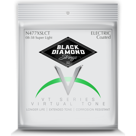 CORDES - ELECTRIC NICKEL VCI COATED - EXTRA SUPER LIGHT 08/38 - N477XSLCT - BLACK DIAMOND®