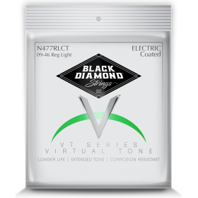 CORDES - ELECTRIC NICKEL VCI COATED - REGULAR LIGHT 09/46 - N477RLCT - BLACK DIAMOND®
