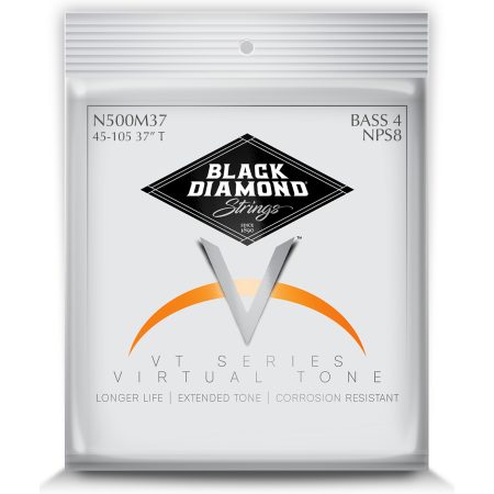 CORDES - BASS NICKEL NATURAL NPS8 - MEDIUM 45/105 - N500M37 - BLACK DIAMOND®