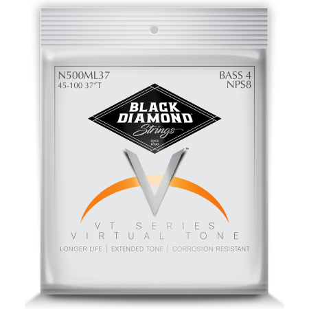 CORDES - BASSE NICKEL NATURAL NPS8 - MEDIUM LIGHT 45/100 - N500ML37 - BLACK DIAMOND®