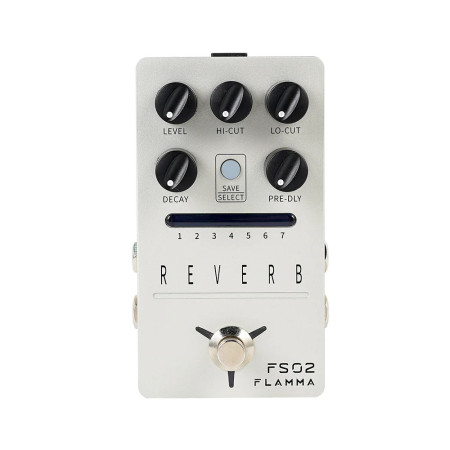 PÉDALE D'EFFETS - REVERB STÉRÉO - FS02 - FLAMMA®
