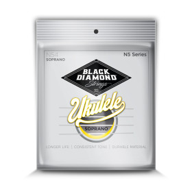 CORDES - UKULÉLÉ ARGENTÉ - SOPRANO 24/28 - N54 - BLACK DIAMOND®