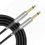 CABLE JACK 6.35 D/D - 6M - PVC BLACK - GROCABLE013 - GROOVIT®