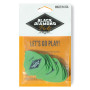 PACK DE 12 MÉDIATORS SOFT TOUCH - DELRIN - 0.88MM - BLACK DIAMOND®