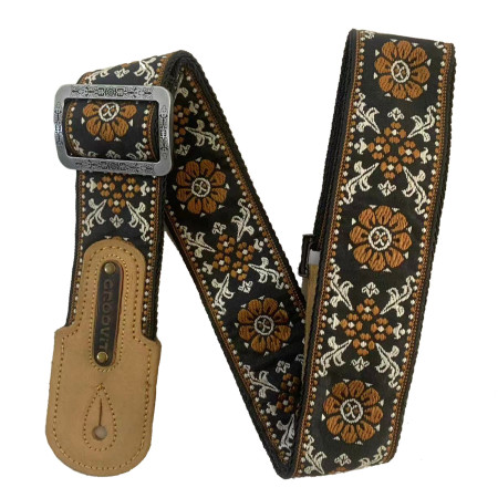 SANGLE JACQUARD STYLE VINTAGE - GROSTRAP015 - GROOVIT®