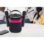 ENCEINTE BLUETOOTH PORTABLE 150W - KARAOKÉ 2 MICROS SANS FIL - EFFETS LUMINEUX - NOIR - MUSE