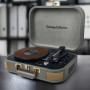 TOURNE-DISQUES VINYLES + FONCTION STEREO BLUETOOTH 2 x 5W GRIS SIDERAL- MUSE