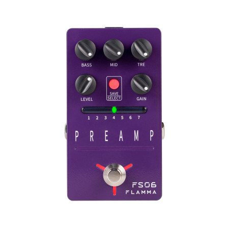 PÉDALE D'EFFETS - PREAMP - FS06 - FLAMMA®