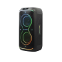 ENCEINTE PORTABLE PARTY BOX 300W USB / AUX / BLUETOOTH 5.3 + MICROPHONE INCLUS + LUMIERE D'AMBIANCE - MUSE