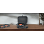 TOURNE-DISQUES VINYLES + FONCTION STEREO BLUETOOTH 2 x 5W + BLUETOOTH OUT - GRIS - MUSE
