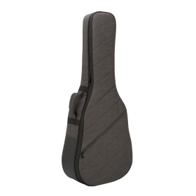 HOUSSE - GUITARE ACOUSTIQUE - IMPERMÉABLE - 20MM - OXFORD 900D HAUT DE GAMME - GRIS - GROOVIT®