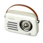 ENCEINTE BLUETOOTH PORTABLE RETRO ALMA 5W + RADIO FM - BLANC - LEDWOOD