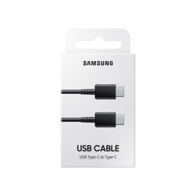 CABLE CHARGE & SYNCHRO USB-C VERS USB-C PD - LONGUEUR 1M - NOIR - EP-DA705BBE - ORIGINE SAMSUNG