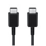 CABLE CHARGE & SYNCHRO USB-C VERS USB-C PD - LONGUEUR 1M - NOIR - EP-DA705BBE - ORIGINE SAMSUNG