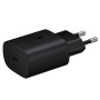 PACK CHARGEUR SECTEUR USB-C 25W + CABLE USB-C VERS USB-C NOIRS - EP-TA800EBE/EP-DG980BBE - ORIGINE SAMSUNG