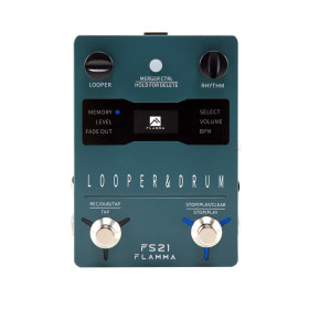 PÉDALE D'EFFETS - LOOPER & DRUM STÉRÉO - FS21 - FLAMMA®