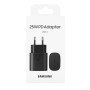 CHARGEUR SECTEUR RAPIDE USB-C 25W PD NOIR - EP-TA800NBE - ORIGINE SAMSUNG