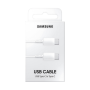 CABLE CHARGE & SYNCHRO USB-C VERS USB-C PD - LONGUEUR 1M - BLANC - EP-DA705BWE - ORIGINE SAMSUNG
