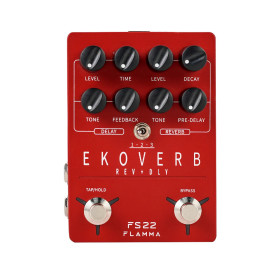 PÉDALE D'EFFETS - EKOVERB STÉRÉO - FS22 - FLAMMA®