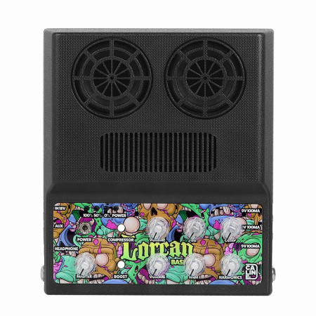 MINI AMP PORTABLE POUR BASSSE  - BLUETOOTH - 2x10W - LORCAN - CA100B - CALINE®