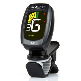 TUNER CLIP CHROMATIQUE COULEUR - A8CS - SWIFF®