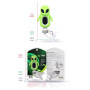 TUNER CLIP CHROMATIQUE - ALIEN - VERT - SWIFF®