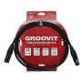 CABLE XLR - 1.5M - PVC - D7MM - M/F - GROOVIT®