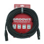 CABLE XLR - 10M - PVC - D7MM - M/F - GROOVIT®
