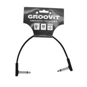 CABLE PATCH PLAT 6.35 - C/C - 20CM - PVC - GROPATCH003 - GROOVIT®