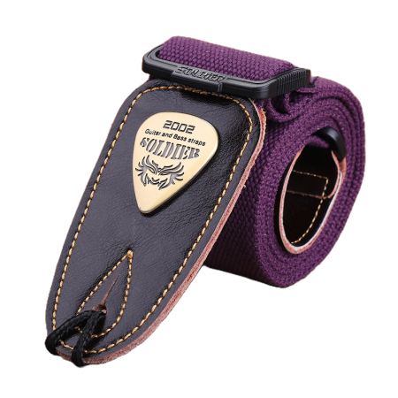 SANGLE COTON TISSÉ - MAUVE - 130302 - SOLDIER®**