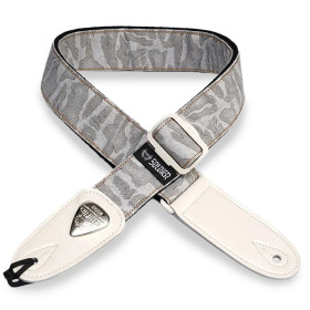 SANGLE TOILE STYLE CAMOUFLAGE - MOTIF GRIS - 1306C02 - SOLDIER®**