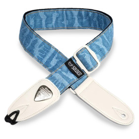 SANGLE TOILE STYLE CAMOUFLAGE - MOTIF BLEU - 1306C03 - SOLDIER® - H4 MUSIC**