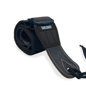 SANGLE COTON TISSÉ - MARRON - 131404 - SOLDIER® - H4 MUSIC**