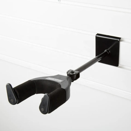 SUPPORT MURAL POUR PANNEAU RAINURÉ - BRAS LONG - U2B - SWIFF®**