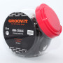 BOCAL X50 CABLES PATCH PLAT 10 CM - GROOVIT® - H4 MUSIC**