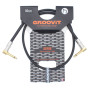 CABLE JACK 6.35 C/C - 0.80CM - PVC - GROCABLE0055 - GROOVIT® - H4 MUSIC**