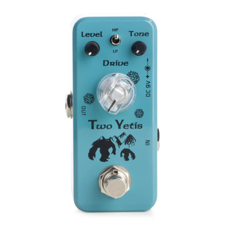 MINI PÉDALE D'EFFETS - TWO YETIS OD - MP-316 MOVALL® - H4 MUSIC**