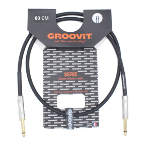 CABLE JACK 6.35 D/D - 0.80CM - PVC - GROCABLE0053 - GROOVIT® - H4 MUSIC**